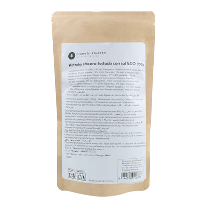 Pistazien in der Schale geröstet und gesalzen ECO Planeta Huerto 250 g