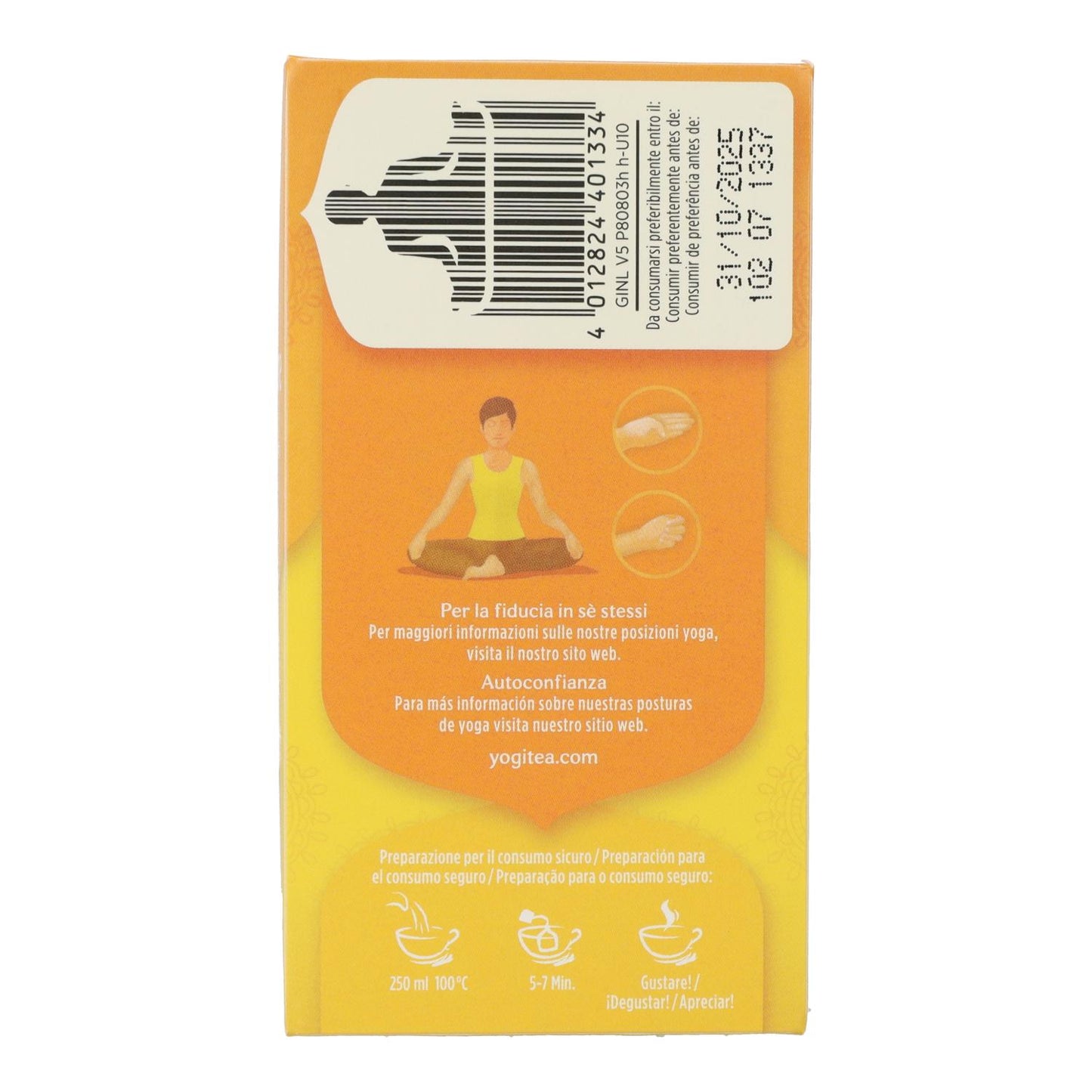 Yogi Tea BIO Imbir i cytryna, 17 torebek