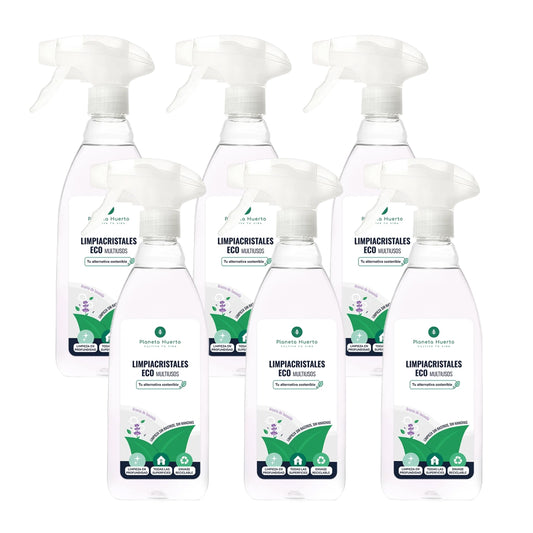 Confezione 6xDetergente per vetri e multiuso Eco Planet Orchard 750ml