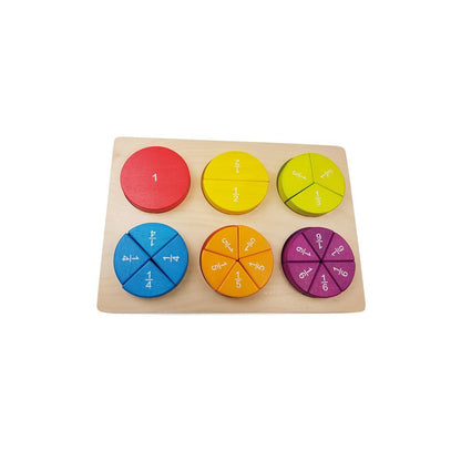 Puzzle edukacyjne Fraction Learning Andreu Toys