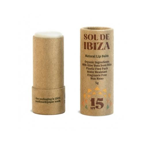 Sol de Ibiza Plastic-Free Lip Balm SPF15 5 g