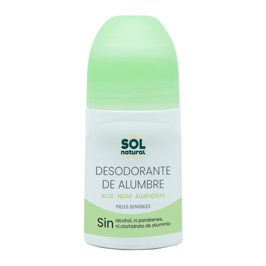 Sol Natural Liquid Deodorant with Alum, Aloe Vera and Neem 75 ml
