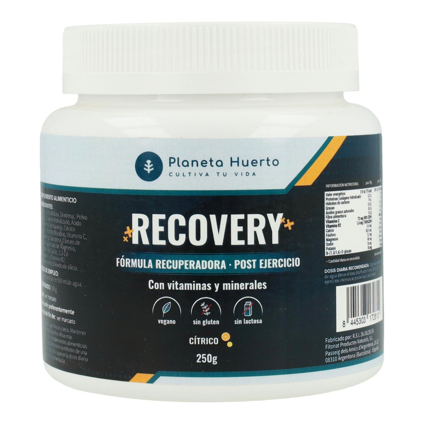 Recupero al gusto di agrumi Planeta Huerto 250 g