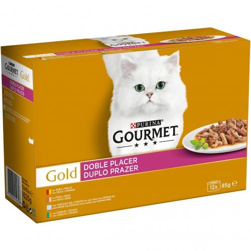 GOURMET GOLD Doppio Piacere Assortito Multipack (12 x 85 g)