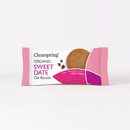 Bio-Hafer-Dattel-Kekse von Clearspring, 40 g