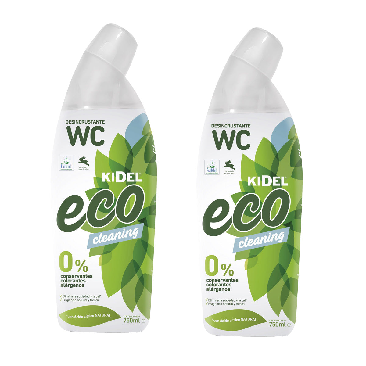 Zestaw 2x żel do czyszczenia łazienki Kidel Mimidu ECO 750 ml