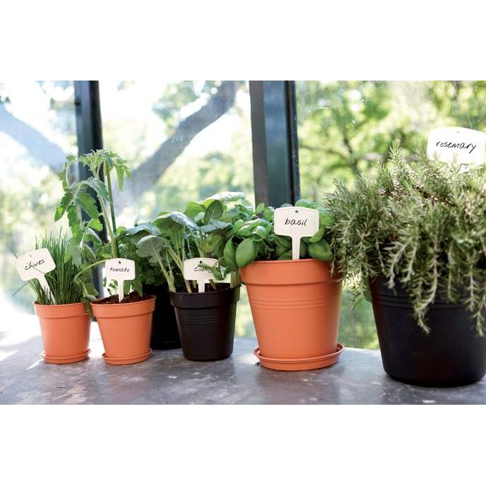 Green Basics Elho Anthracite 21 cm pot