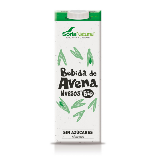 Bio-Haferdrink für die Knochen von Soria Natural 1 l