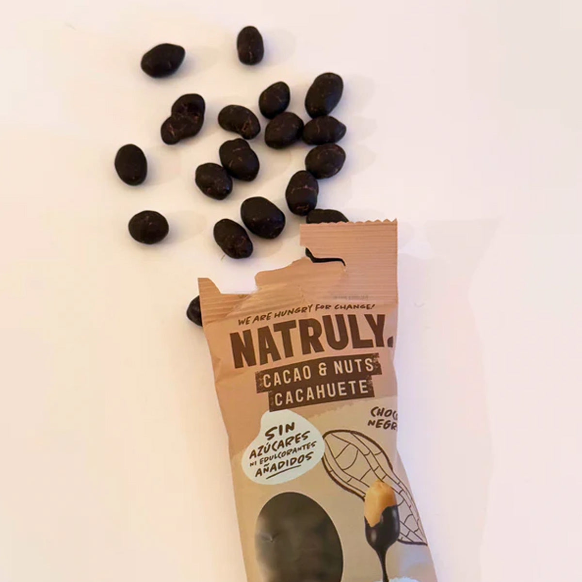 Cacao&Nuts Czekolada gorzka, Natruly, 50 g