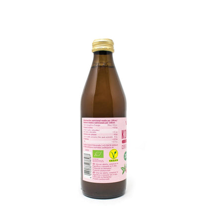 Kombucha Kirsche und Minze BIO Voelkel 330 ml