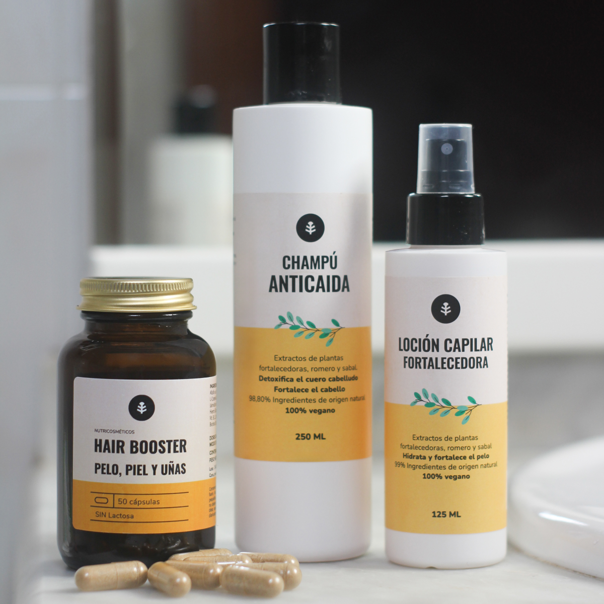 Hair Loss Pack Hair Strengthener Planeta Huerto