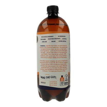 Boisson Kombucha BIO Gingembre et Citron Captain Kombucha 400 ml