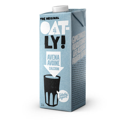 Pack 6x Bebida Avena Calcio, Oatly, 1 L