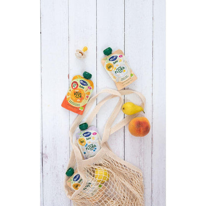 Nutri Flora-zakje met mango, yoghurt, haver en banaan 100 g Hero Solo