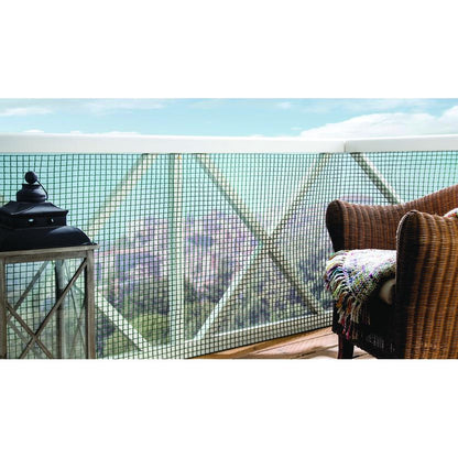 Cuadranet Mesh 1x5m 5x5 mm Nortene Brown