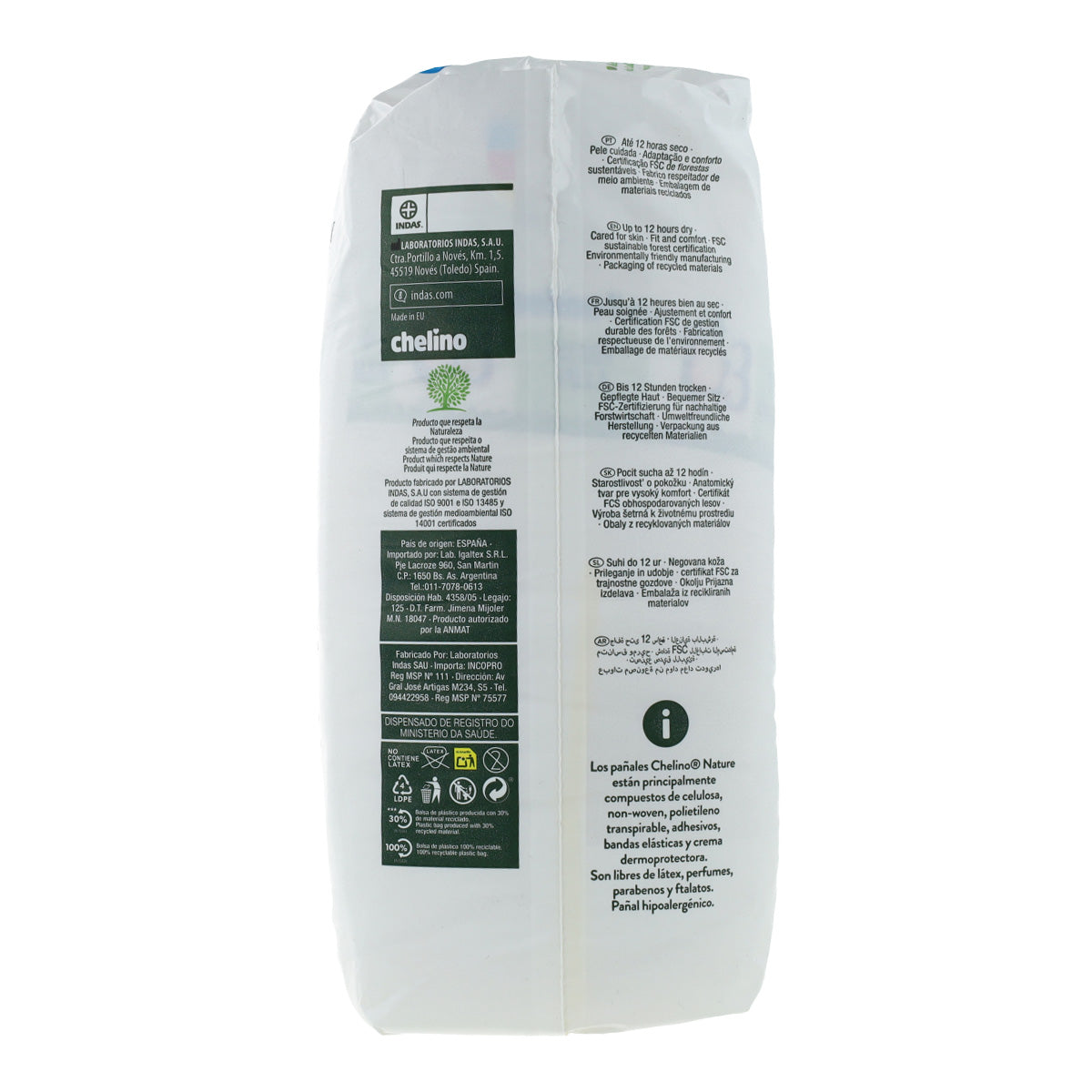 Blöjor T3 4-10 kg Chelino Nature 36 st
