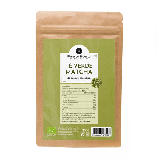 Matcha Theepoeder ECO Planeta Huerto 250 g