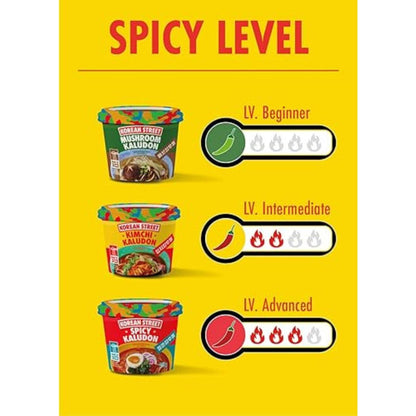 Makaron instant Ra Udong, pikantny, Korean Street 215 g