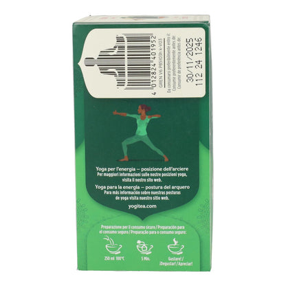 Yogi Tea BIO Tè verde Energia, 17 bustine