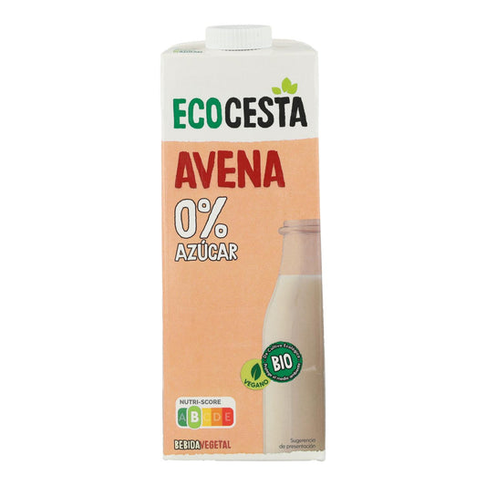 Pflanzliches Hafergetränk 0 % Zucker Bio Ecocesta 1 l