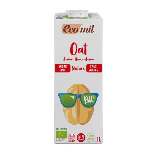 Zuckerfreies Bio-Hafergetränk ECOMIL 1 l