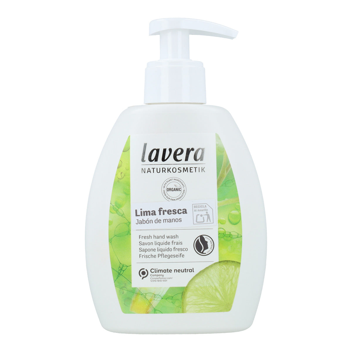 Wkład mydła do rąk o zapachu świeżej limonki Lavera  250 ml