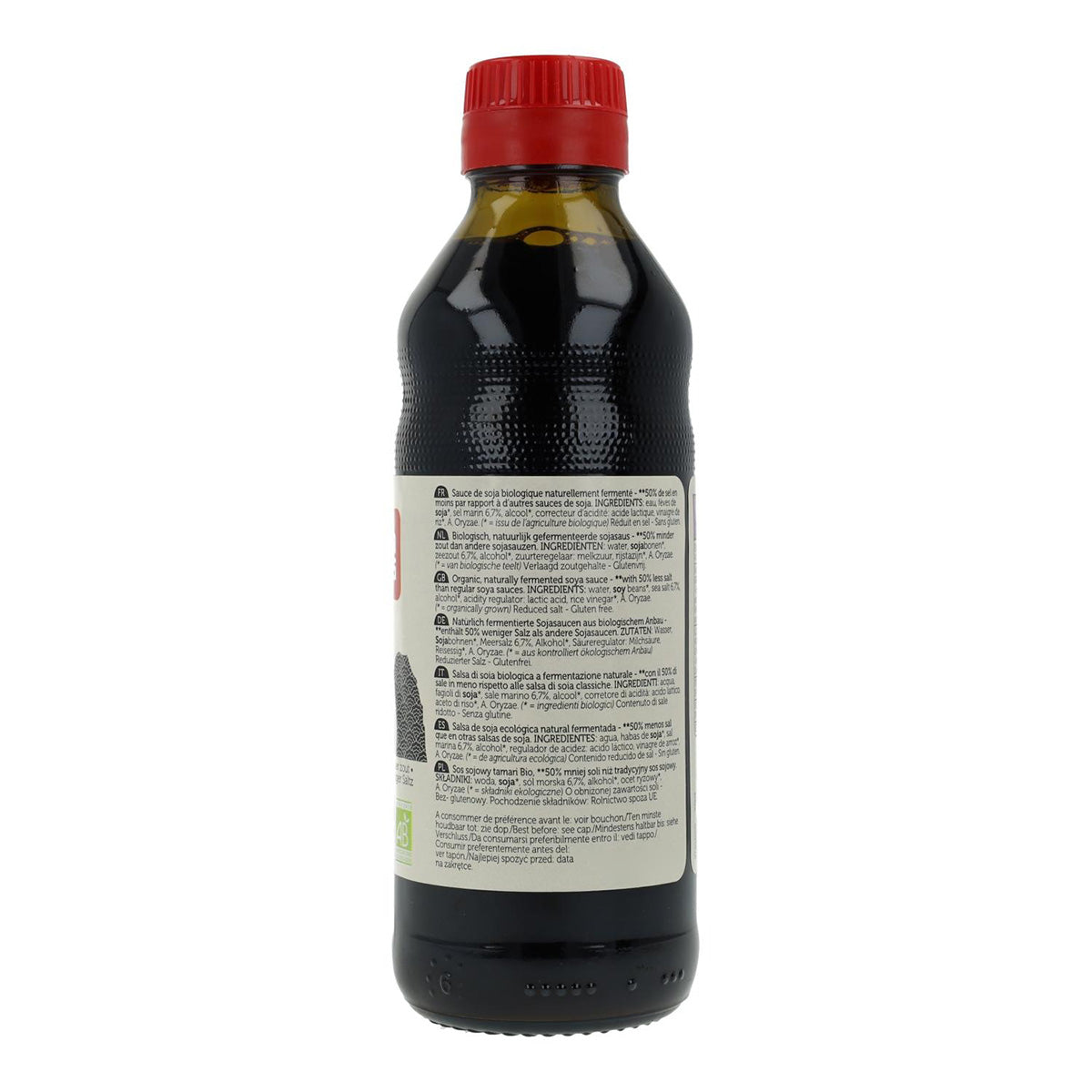Tamari-Sojasauce mit 50 % weniger Salz ECO Lima 500 ml