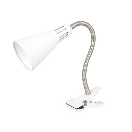 Flexibele lamp met klem Nuka E14 geel