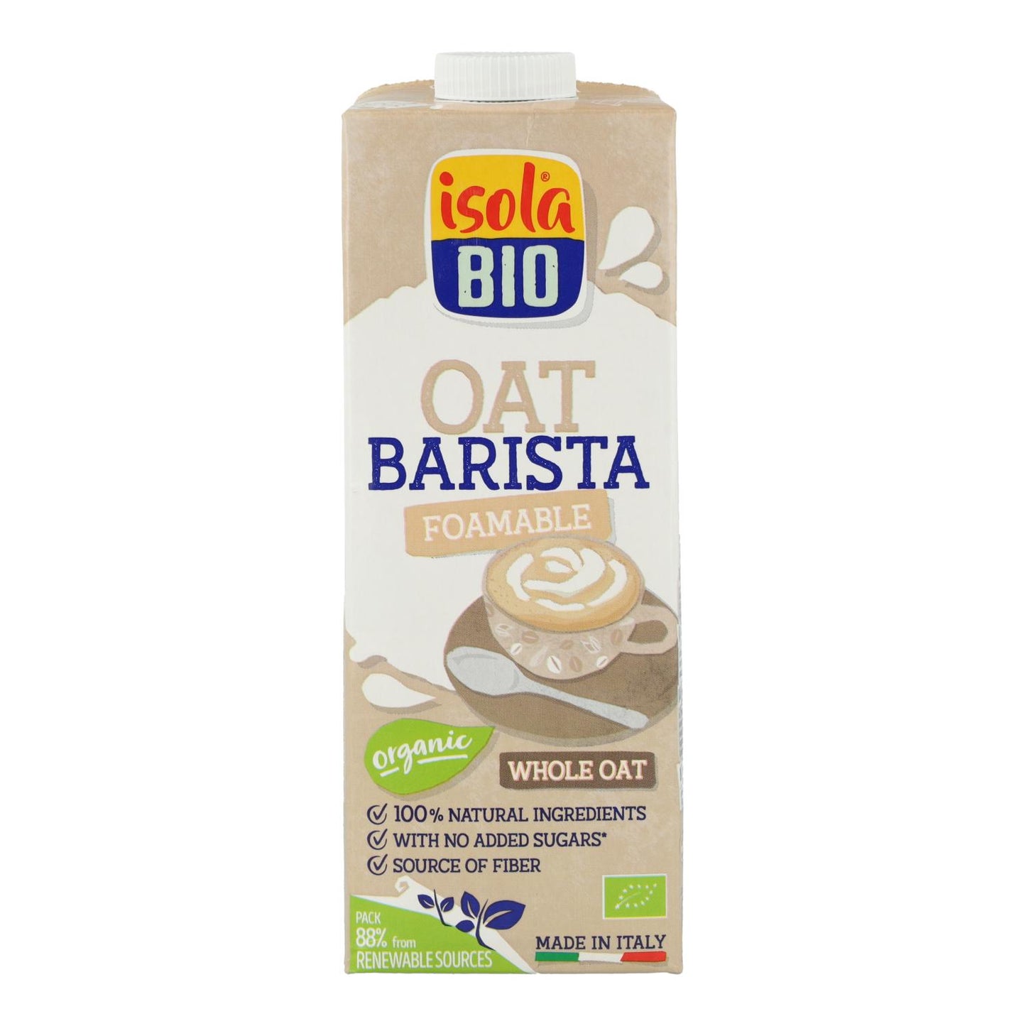 6-pack Barista BIO havredryck Isola Bio, 1 l