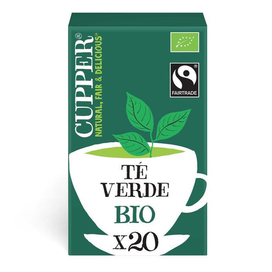 Bio-Grüntee Clásico Cupper, 20 Teebeutel