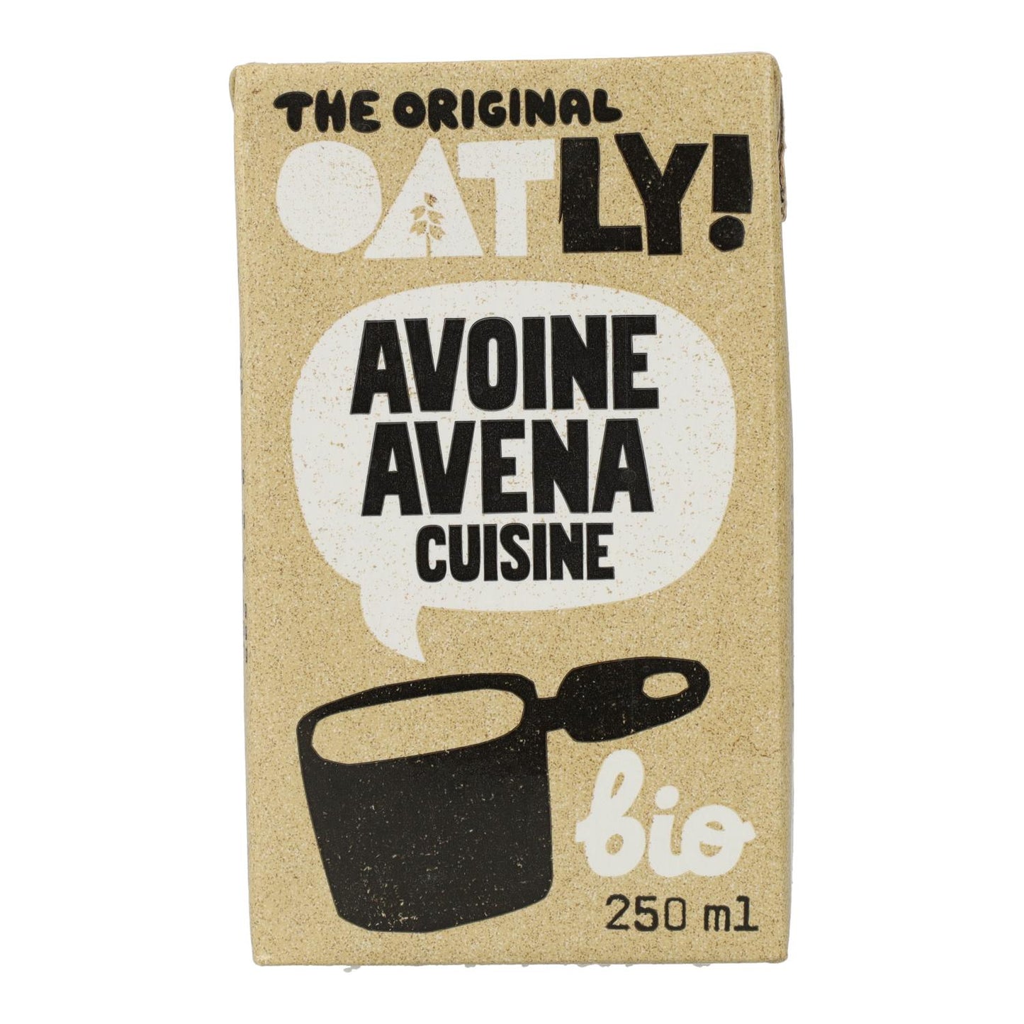 Lätt havregrynskräm Cuisine Oatly Bio, 250 ml