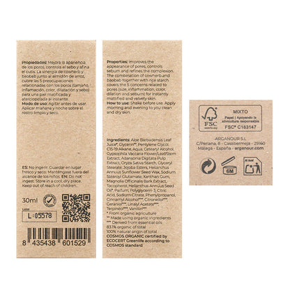 Arganour Velvet Pore Minimising Serum, 30 ml