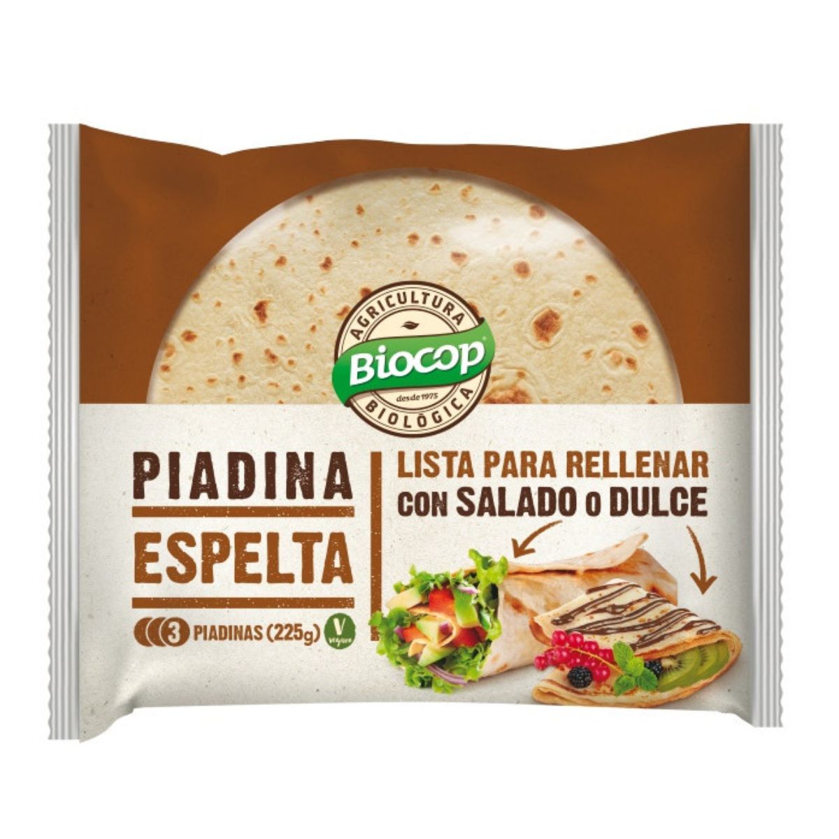 Piadina ze szpeltu Bio Biocop 225 g