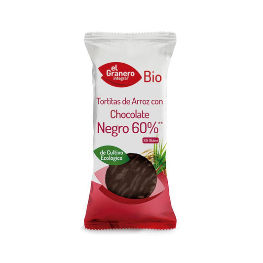 Risbollar med mörk choklad 60 % El Granero, 100 g