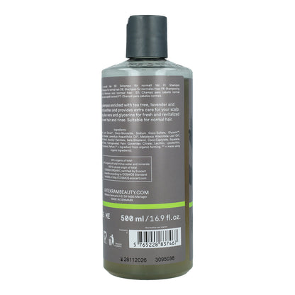 Shampooing antibactérien à l'arbre à thé Urtekram 500 ml