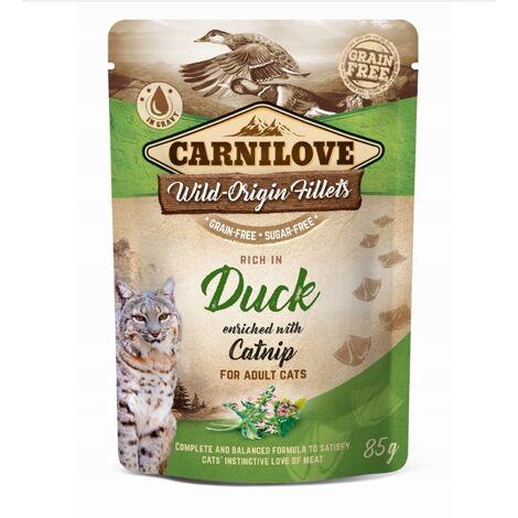 Carnilove Cat Pouch Duck 85 g Grain-free wet cat food