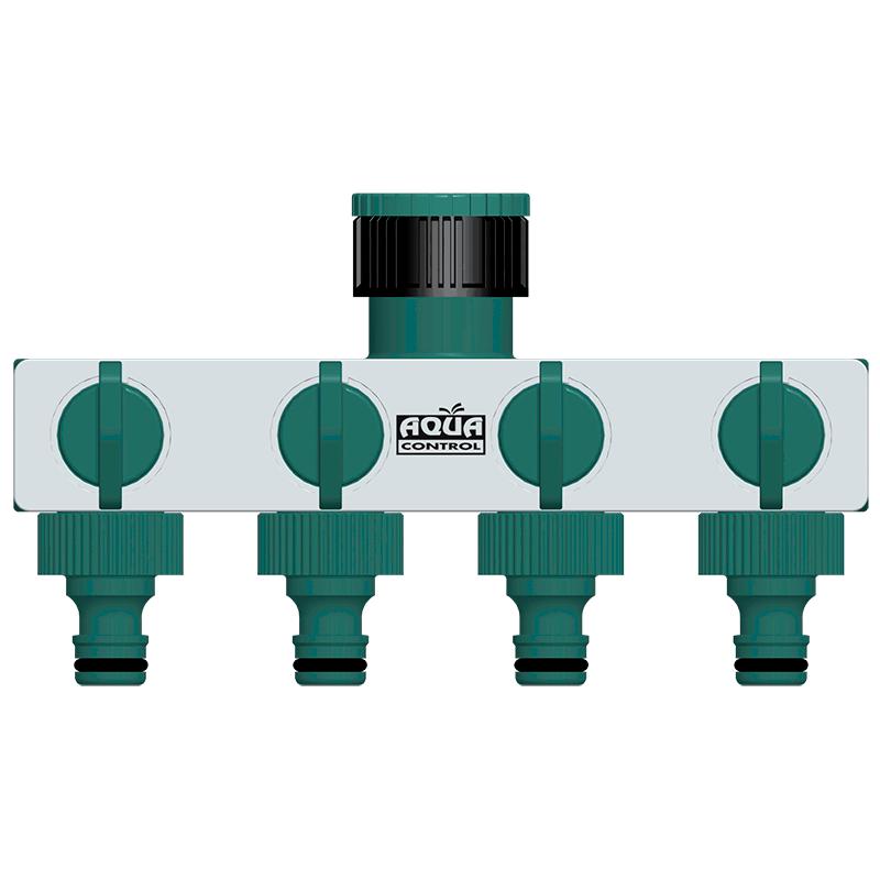 Aqua Control PVC 4-way Independent Outlet