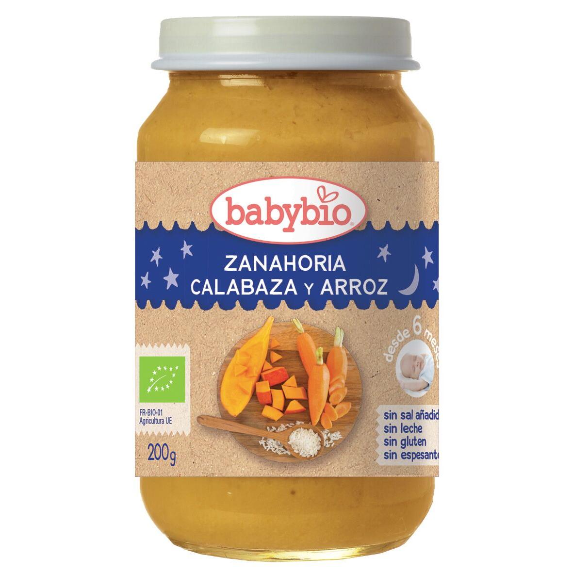 Babybio Organic Vegetables and Cereals Good Night Jars Pack 2 x 200 g