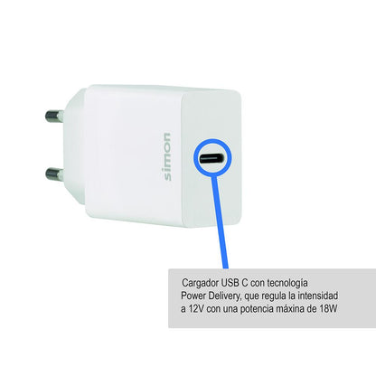Chargeur rapide USB C 20,0 W max. Simon