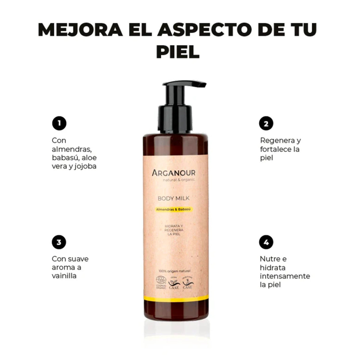 Kroppsmjölk Arganour 250 ml