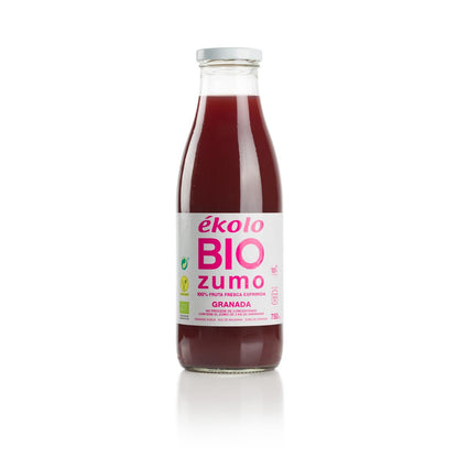 100% organic pomegranate juice ékolo 750 ml