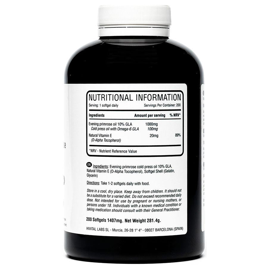 Olej z wiesiołka 1000 mg Hivital 200 kapsułek