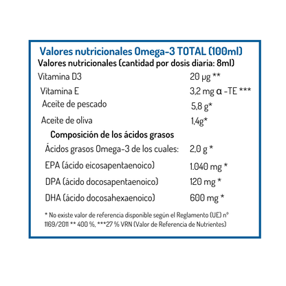 Omega-3 TOTAL Lemon NORSAN 200 ml