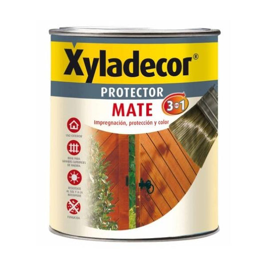 Protecteur mat extra 3 en 1 INCOLORE Xyladecor 2,5 L