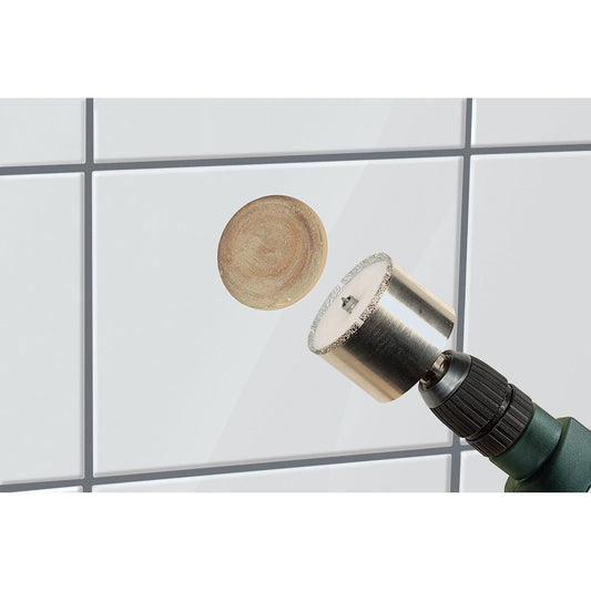 Diamant-kroonzaag "Ceramic" schacht 10 mm Wolfcraft Ø 53 mm