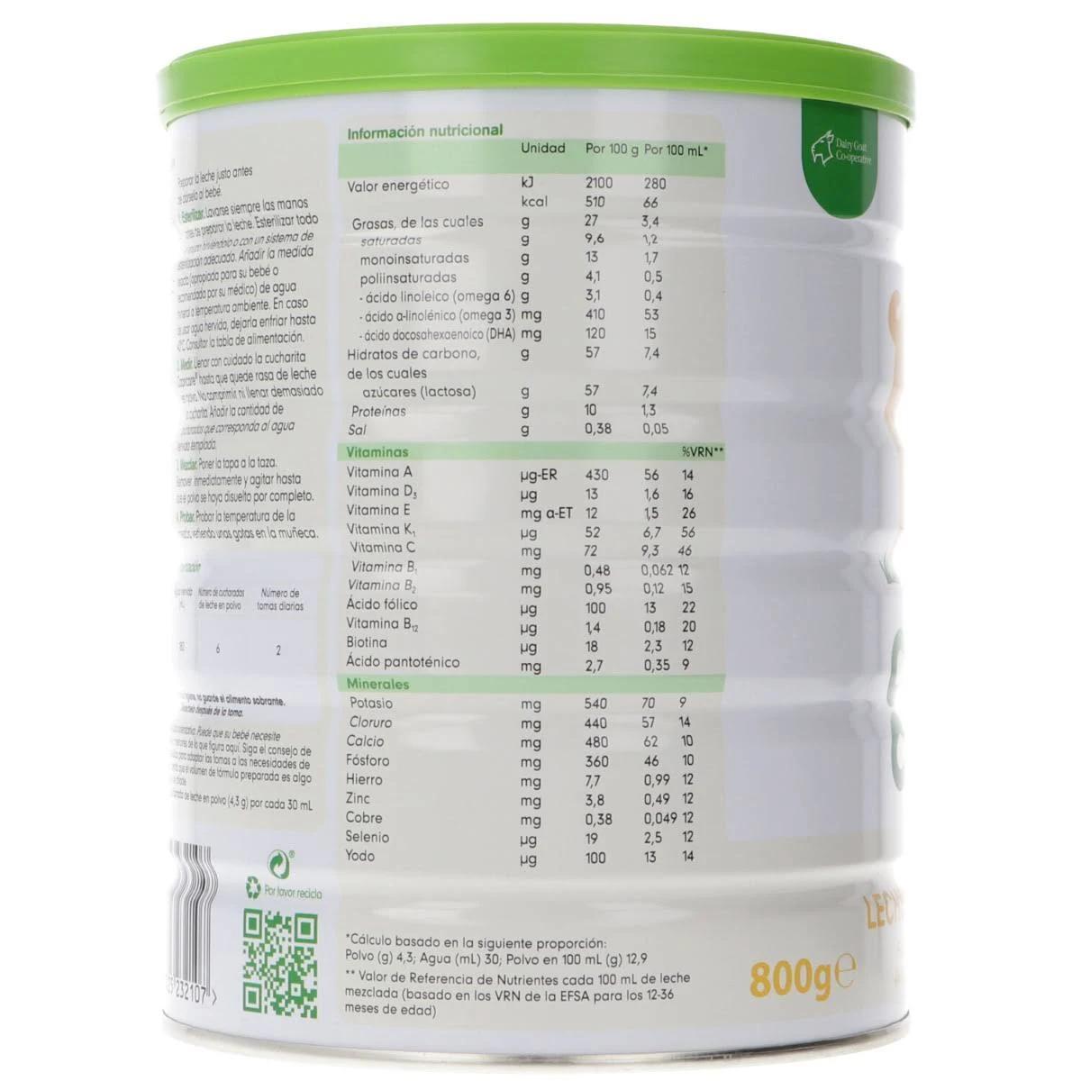 Groeimelk 3 Capricare 800 g
