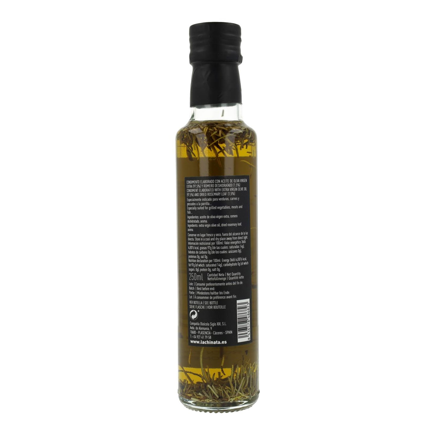 Mit Rosmarin gewürztes Öl La Chinata 250 ml