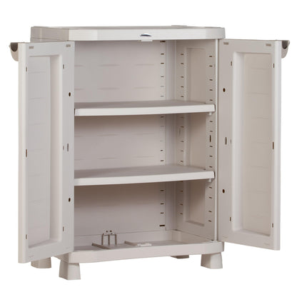 Medio Armario 70 cm Space Saver Plastiken Beige (Reacondicionado)