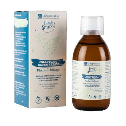 Płyn do płukania jamy ustnej Extra fresco z miętą i nawłocią 250 g