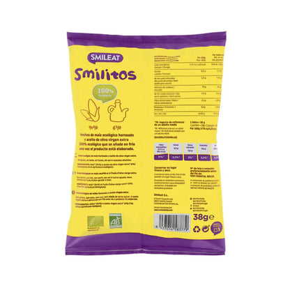 Pack 12x Smilitos, vermicelles de maïs bio Smileat, 38 g